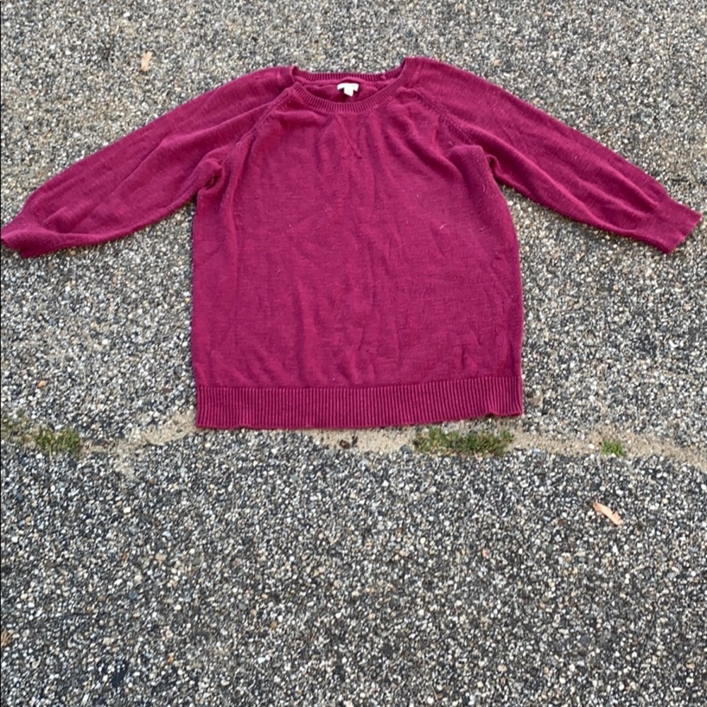 Comfy pink sweater